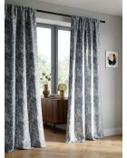 Tenda Samara blu tempesta - 140x260cm