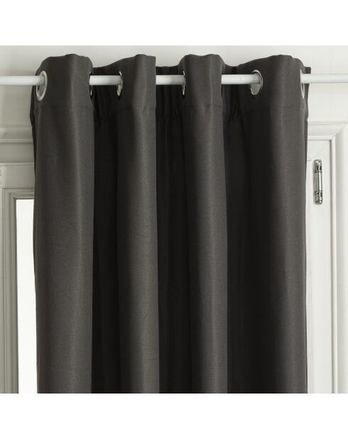 Tenda isolante grigio scuro - 140x260cm
