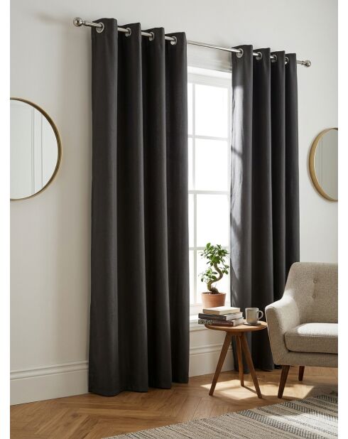 Tenda isolante grigio scuro - 140x260cm