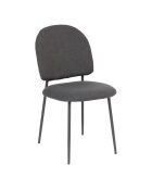 Silla Kamili gris - l.57 x D.43 x H.84 cm