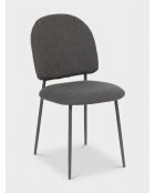 Silla Kamili gris - l.57 x D.43 x H.84 cm