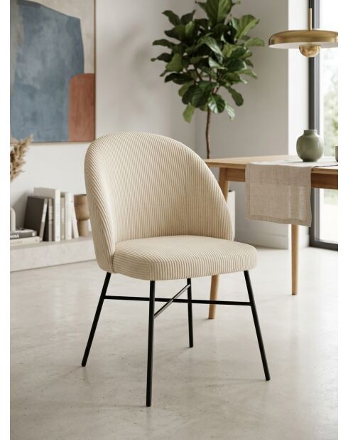 Sillón de cena Solea beige