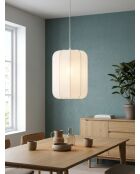 Suspension Tobie blanc - H. 25cm