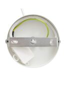 Suspension Tobie blanc - H. 25cm