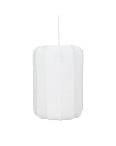 Suspension Tobie blanc - H. 25cm