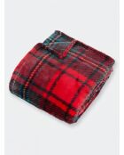 Plaid Brody rouge - 130x170cm