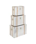 Lot de 3 Malle  Sky gris