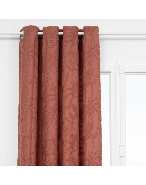 Tenda in terracotta Jacq Willow, 135 x 260 cm