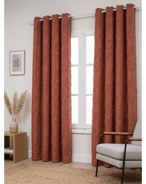Tenda in terracotta Jacq Willow, 135 x 260 cm