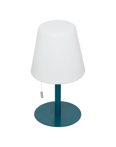 Lampe extérieur Zack bleu - H. 30cm