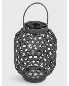 Lampe solaire Tola gris - H. 32cm