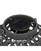 Lampe solaire Tola gris - H. 32cm