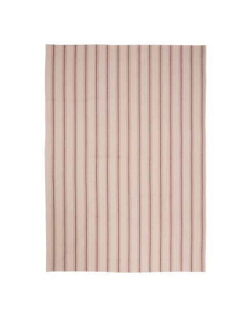 Tapis groove Ray bleu navy - 120x170cm