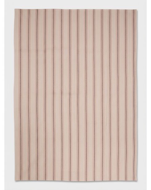 Tapis groove Ray bleu navy - 120x170cm