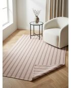 Tapis groove Ray bleu navy - 120x170cm
