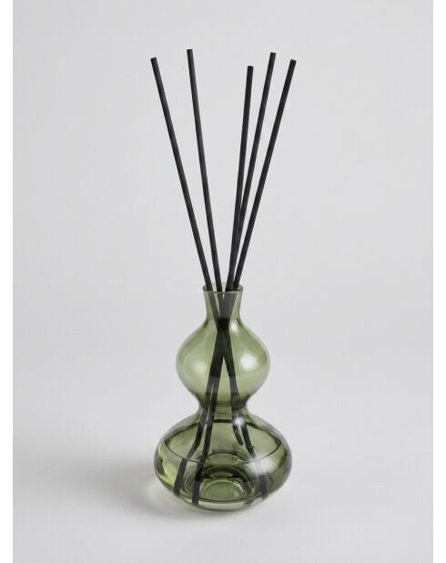 Diffuseur en verre Hanae Bois de Santal vert foncé - 1000ml