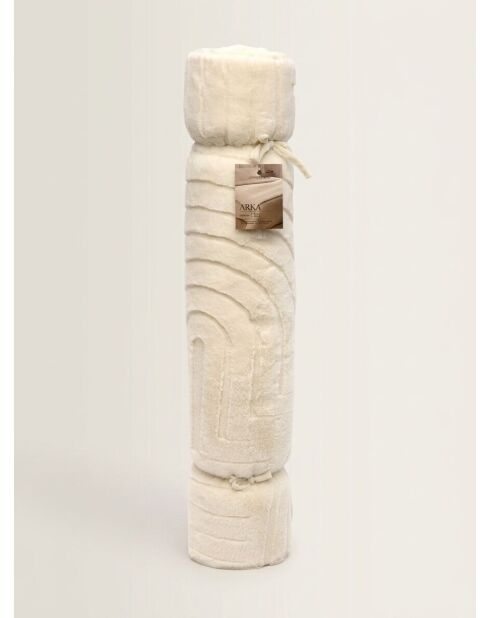 Edredon Jacq Arka ivoire - 80x180cm