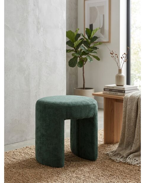 Pouf Jin vert cèdre