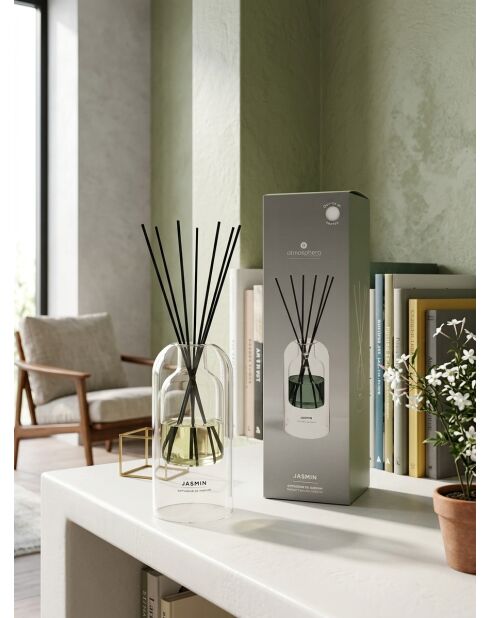 Ilan glazen diffuser lichtgroene jasmijn - 500ml