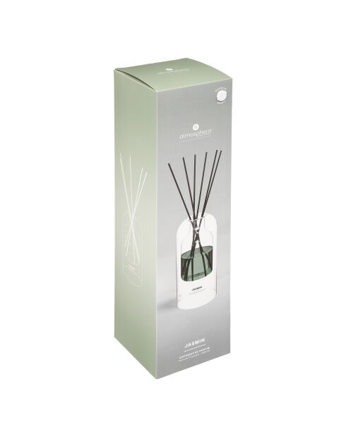 Ilan glazen diffuser lichtgroene jasmijn - 500ml
