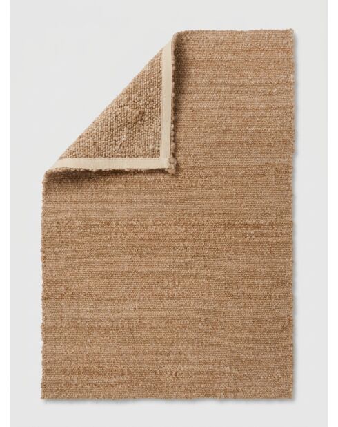 Tapis en laine Volna camel - 118x170cm