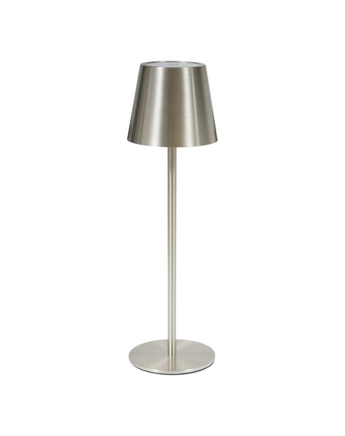 Lampe extérieur Cody argent - H. 36cm