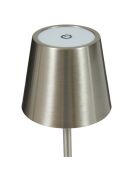 Lampe extérieur Cody argent - H. 36cm