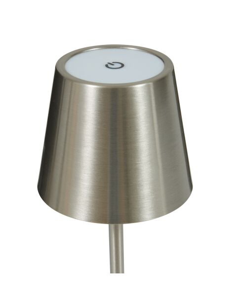 Lampe extérieur Cody argent - H. 36cm