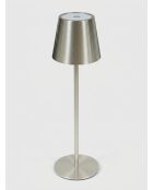 Lampe extérieur Cody argent - H. 36cm