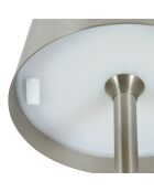 Lampe extérieur Cody argent - H. 36cm