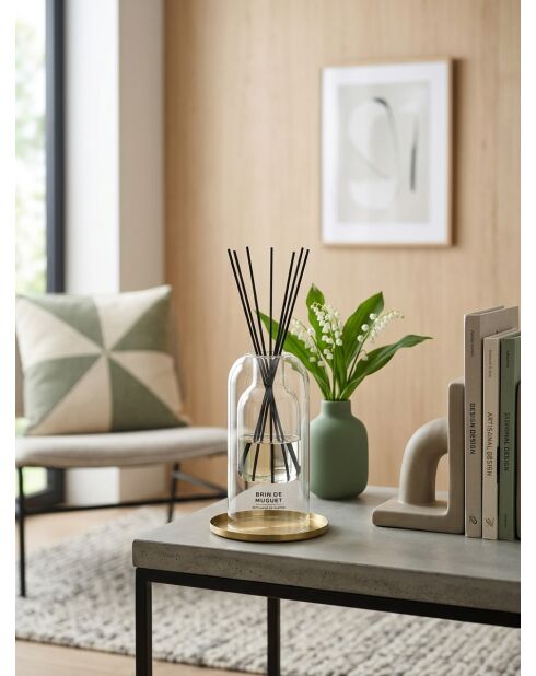Diffuseur en verre ilan muguet ivoire - 500ml