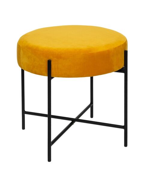 Lot de 2 Tabourets Arty jaunes