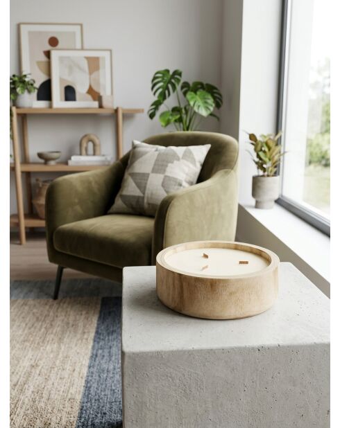 Vela aromática Wonj beige - 1100 g