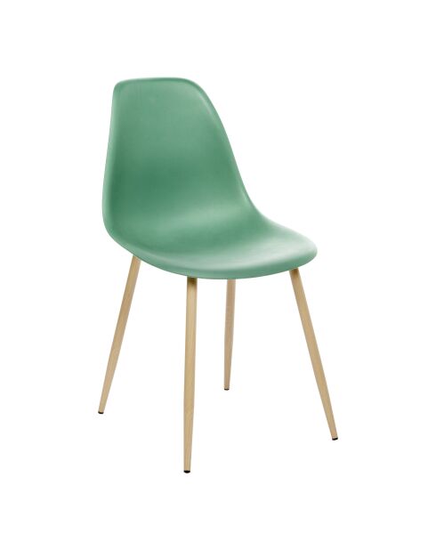 Chaise en polypropylène Taho vert