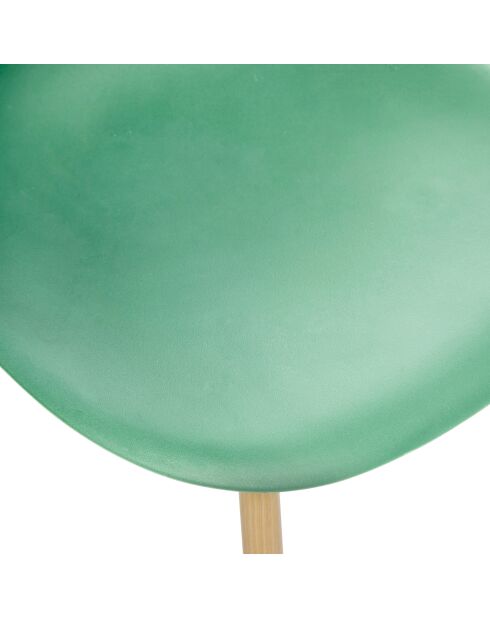 Chaise en polypropylène Taho vert