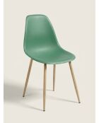 Silla Taho de polipropileno verde
