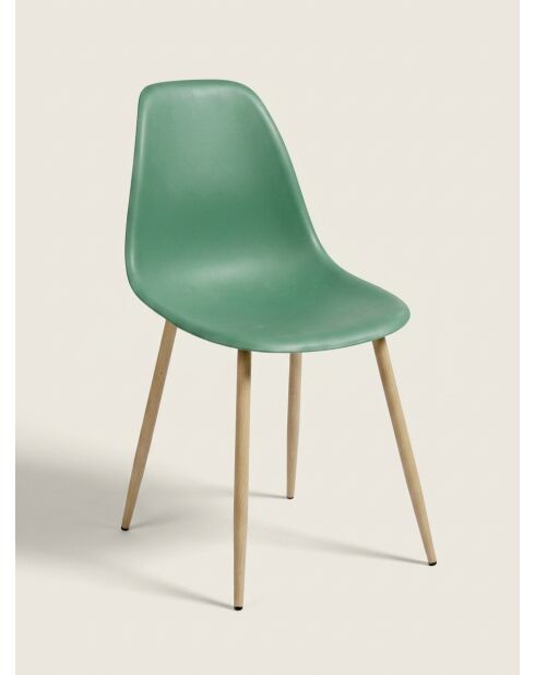 Chaise en polypropylène Taho vert