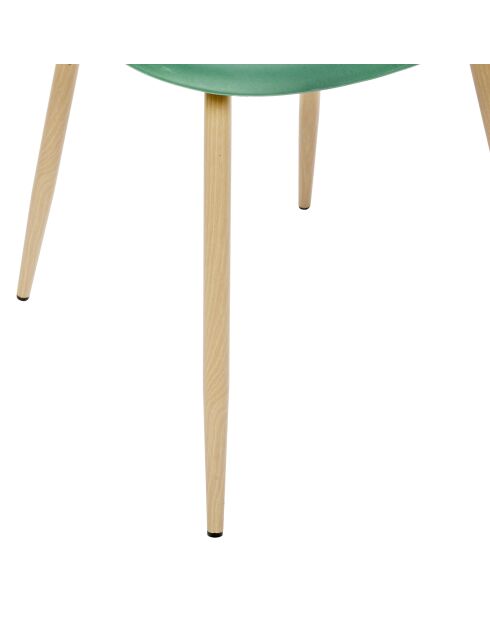 Chaise en polypropylène Taho vert