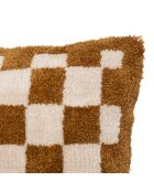 Coussin tuft ocre - 38x58cm
