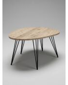 Table basse Neile GM marron