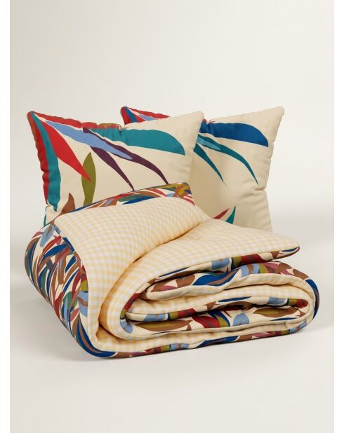 Parure imprimé Jannie multicolore - 240x220cm