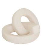 Déco à poser Louan blanc