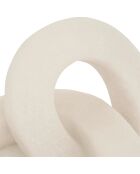 Déco à poser Louan blanc
