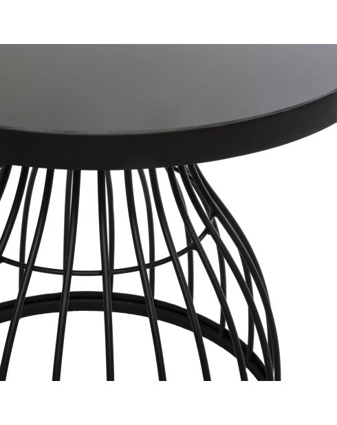 Table café kushi noire