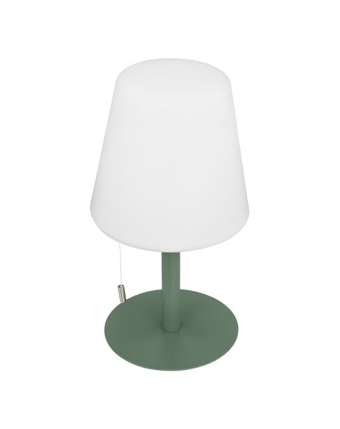 Lampe extérieur Zack vert olive - H. 30cm