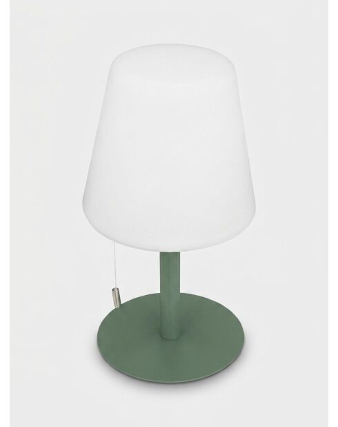 Lampe extérieur Zack vert olive - H. 30cm