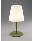 Lampe extérieur Zack vert olive - H. 30cm