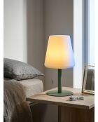 Lampe extérieur Zack vert olive - H. 30cm