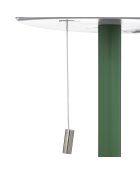 Lampe extérieur Zack vert olive - H. 30cm