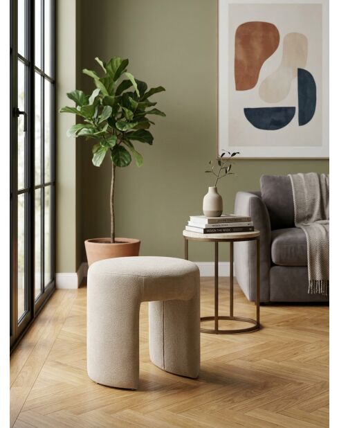 Pouf Jin beige